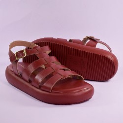 Sandalias Chocolate Purple red 344