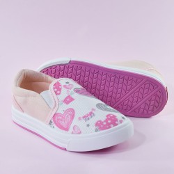 Panchas Miniskids 65 Blanco Rosa