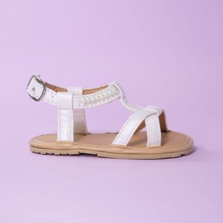 Sandalias Cool Pink Rot Blanco