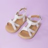 Sandalias Cool Pink Rot Blanco