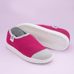 Panchas Kioshi Poki Fucsia Gris