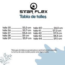 Zapatillas Starflex 1326 Marino B