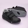 Zapatillas CS Velcro Colegial Negro Gris