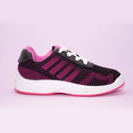 Zapatillas Miniskids 375 Negro Fucsia