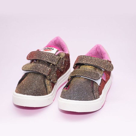 Zapatillas Miniskids 40 Dorado