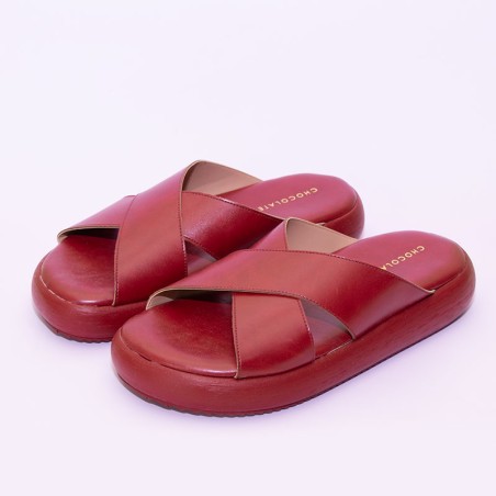 Sandalias Chocolate Purple Red 346