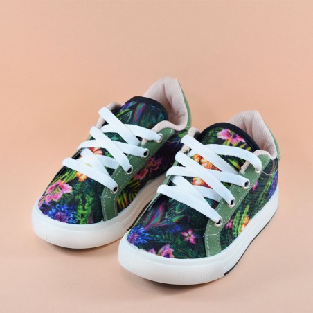 Zapatillas Miniskids 1 Flores V