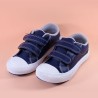 Zapatillas CS Colegial Velcro Azul